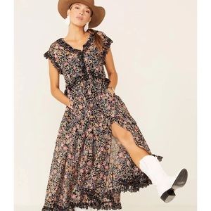 NWT Free People Milania Midi Dress sz Small